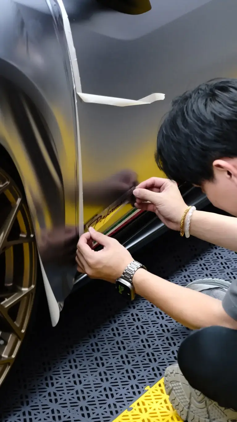 客製化車體設計施工照片