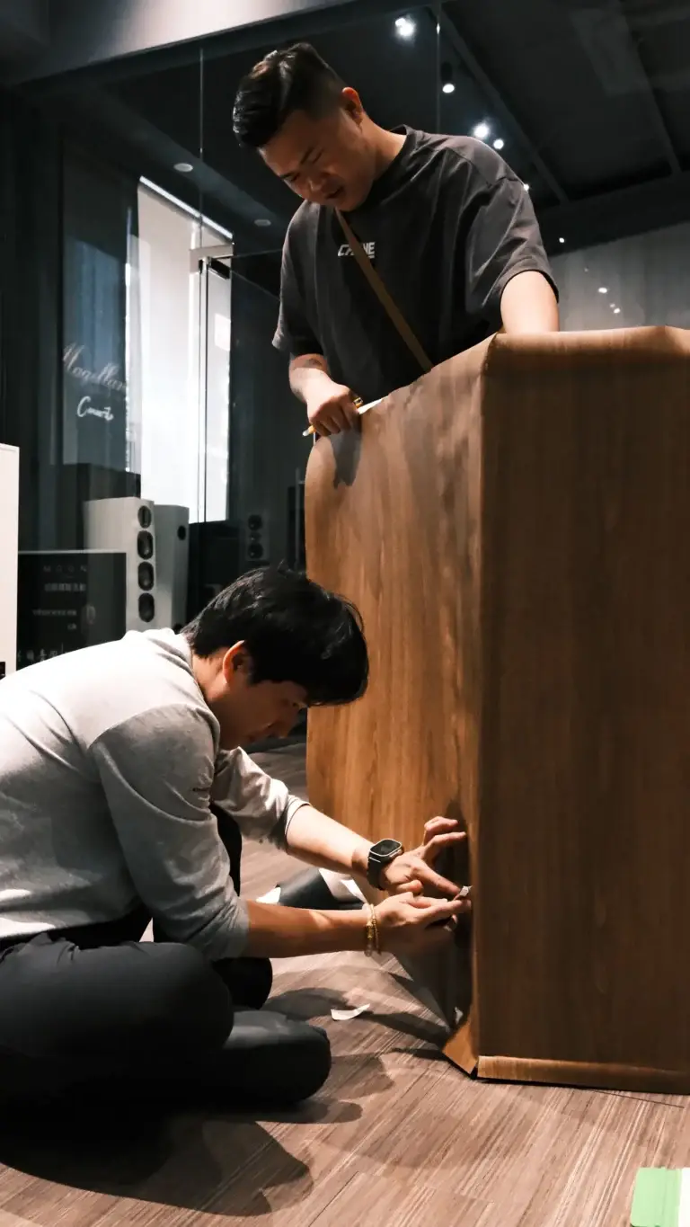 音響 建築膜完工照片