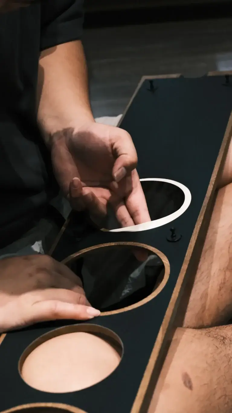音響 建築膜完工照片